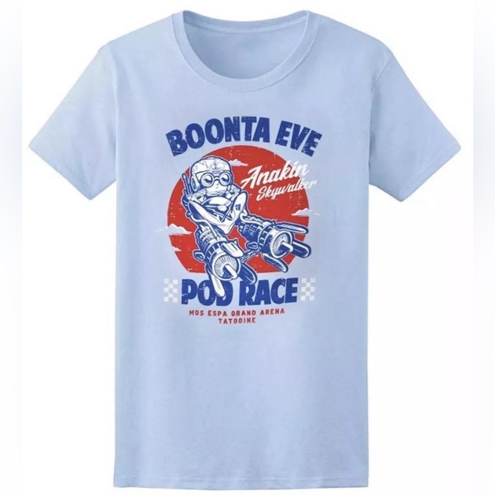 Funko SHIRT TEE NEW M STAR WARS Smuggler’s Bounty Podracing MEDIUM M t-shirt